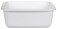 Rubbermaid Rectangle Dishpan Finish White