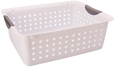Sterilite 16248006 Medium White Ultra Basket 2 Pack