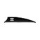 Bohning X Vane 225 Hunting 3D Target Vane Black 100pk