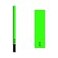 Bohning 4 Solid Arrow Wraps Standard Neon Green