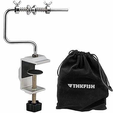 THKFISH Fishing Line Spooler Adjustable Stable Portable with Clamp ALong Style