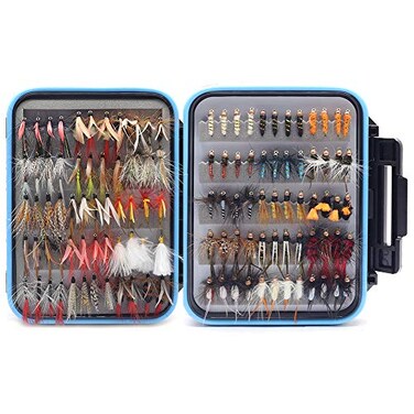 YZD Best Selection Flies Box 120pcs Deluxe Box