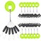 YOTO 300 Pieces Rubber Bobber Stops6 in 1 Float Sinker StopperOval Shape Column Shape Weight Stops Available