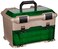 Flambeau Outdoors T5 Multiloader Tackle Box Fishing Organizer with Tuff Tainer Boxes Included GreenGold