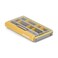 Plano EDGE 3500 Premium Tackle Storage with Rustrictor RustResistant Technology Gray and Yellow Waterproof Terminal Tackle Box Organization Small