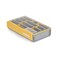 Plano EDGE 3700 Premium Deep Tackle Utility Box Clear and Yellow Waterproof and RustResistant Bait and Terminal Tackle Storage Organization Box