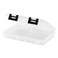 Plano 360710 ProLatch 3600 Size Open Compartments Stowaway Boxes Clear One Size