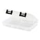 Plano 360710 ProLatch 3600 Size Open Compartments Stowaway Boxes Clear One Size