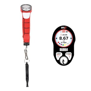Bubba Smart Fish Scale LITE Tournament Fishing Tool with Bluetooth App Compatability LED Screen 60lb Limit
