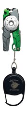 Creative Angler Multi Fishing Tool Nipper Line Cutter Knot Tie Tool Hook Eye Cleaner Hook Sharpner and ZingerRetractor Included Green
