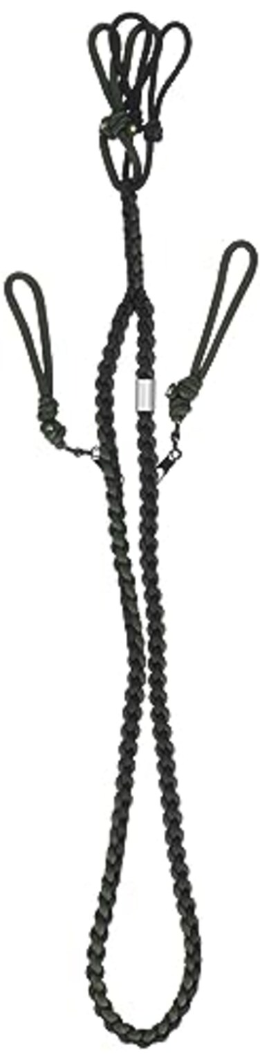 Duck Commander Braided Lanyard with Removable Clip Black