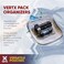 Vertx Pack Zip Pouch Organizer Insert Attachment for Backpack Bag Travel Organization Pouches Medium