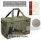 Lemubeane Tactical Camping Storage Bag Utility Tote Bag Camping Kitchen Organizer with Axe Holder Shoulder Strap OD Green Medium 38L