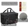 Lemubeane Tactical Camping Storage Bag Utility Tote Bag Camping Kitchen Organizer with Axe Holder Shoulder Strap Black Medium 38L