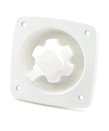 Jabsco Water Pressure Regulator Flush Mount White