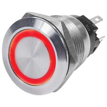 Blue Sea Systems 4163 Switch Button OffON RED 10 Amp