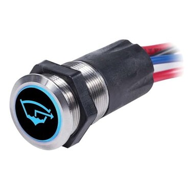 Blue Sea Systems 4181 Switch Button 15A OFFON BACK