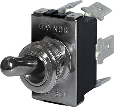 Blue Sea Systems 4155 Switch Toggle WD DPDT ONOffON