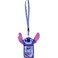 Disney Stitch Plush Lanyard ID Card and Badge Holder Blue