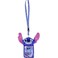 Disney Stitch Plush Lanyard ID Card and Badge Holder Blue