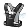 ALL REMATE Lightweight Slim Pullover Design Running Vest with 5 pockets Seamless Fit Breathable Reflective Jogging Gear