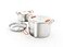 GSI Outdoors Glacier Stainless Steel Base Camper Large 3 Pieces Cookset Compact Durable Pot Pan for Camping
