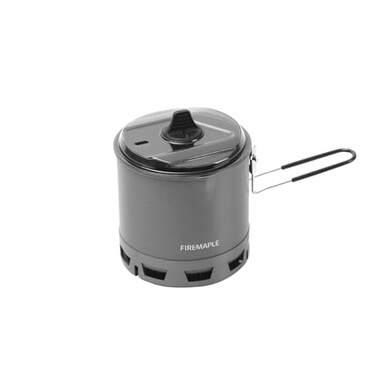 Fire-Maple Firemaple G2 Petrel Ultralight 750ml Pot High Efficiency Aluminum Camping and Backpacking Pot with HeatProof Handle Portable and Compact