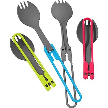 MSR 4Piece Folding Camping Spork Set