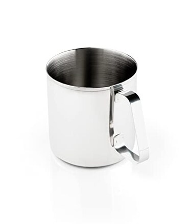 GSI Outdoors UltraDurable Rustproof Fireproof Glacier Stainless Steel 14 fl oz Cup for Backpacking and Camping