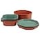 Gerber Gear ComplEAT Tableware Set Polypropylene Camping Cookware Portable Outdoor Tableware 4 Plates 4 Bowls 1 Mixing BowlTableware Set