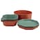 Gerber Gear ComplEAT Tableware Set Polypropylene Camping Cookware Portable Outdoor Tableware 4 Plates 4 Bowls 1 Mixing BowlTableware Set