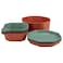 Gerber Gear ComplEAT Tableware Set Polypropylene Camping Cookware Portable Outdoor Tableware 4 Plates 4 Bowls 1 Mixing BowlTableware Set