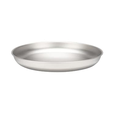 Snow Peak Titanium Trek Plate Durable Lightweight Outdoor Kitchen Essential Stackable Camping Hiking Backpacking 2oz