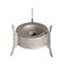Vargo Titanium Triad MultiFuel Stove Solid Titanium Construction Lightweight and Versatile