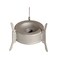 Vargo Titanium Triad MultiFuel Stove Solid Titanium Construction Lightweight and Versatile