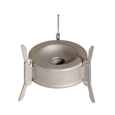 Vargo Titanium Triad MultiFuel Stove Solid Titanium Construction Lightweight and Versatile