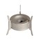 Vargo Titanium Triad MultiFuel Stove Solid Titanium Construction Lightweight and Versatile