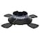 Stansport Propane Cylinder Base Replacement for Camping and Backpacking Black
