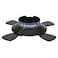 Stansport Propane Cylinder Base Replacement for Camping and Backpacking Black