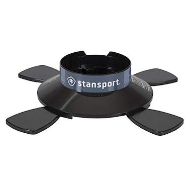 Stansport Propane Cylinder Base Replacement for Camping and Backpacking Black