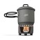 Esbit CS585HA 3Piece Lightweight Camping Cook Set for Use with Solid Fuel Tablets Grey 585ml