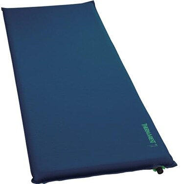 Therm-a-Rest ThermaRest Basecamp SelfInflating Foam Camping Sleeping Pad WingLock Valve Adult Regular 20 x 72 Inches Poseidon Blue