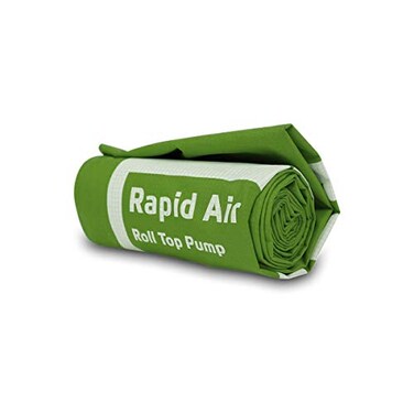 Klymit Rapid Air Pump for Inflatable Klymit Sleeping Pads Portable Air Pump For Flat and PushPull Valves Green