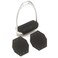 MILLENNIUM Millenium Super Comfort Wraparound Stirrup Iron Pads Black 475
