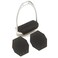 MILLENNIUM Millenium Super Comfort Wraparound Stirrup Iron Pads Black 475