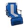 Stansport Tubular Frame Folding Stadium Seat with Arms BlueTan G850