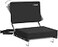 HUTMANG Chair Stadium Seat with Back Support Padded Foam Backs 330LBS Weight Support Portable Foldable Black