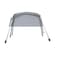 Intex Bimini Top Sun Shade Canopy Cover with Aluminum Frame for Mariner Seahawk Excursion Challenger Boat Models Accessory Only Gray