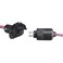 Marinco 12VCPS2 2 Wire ConnectPro Receptacle and Plug Combo 40 Amp Black