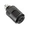 MotorGuide 8M0092065 Trolling Motor Replacement Plug Medium Duty Use with 16 to 8Gauge Wire Connects with Receptacle Black
